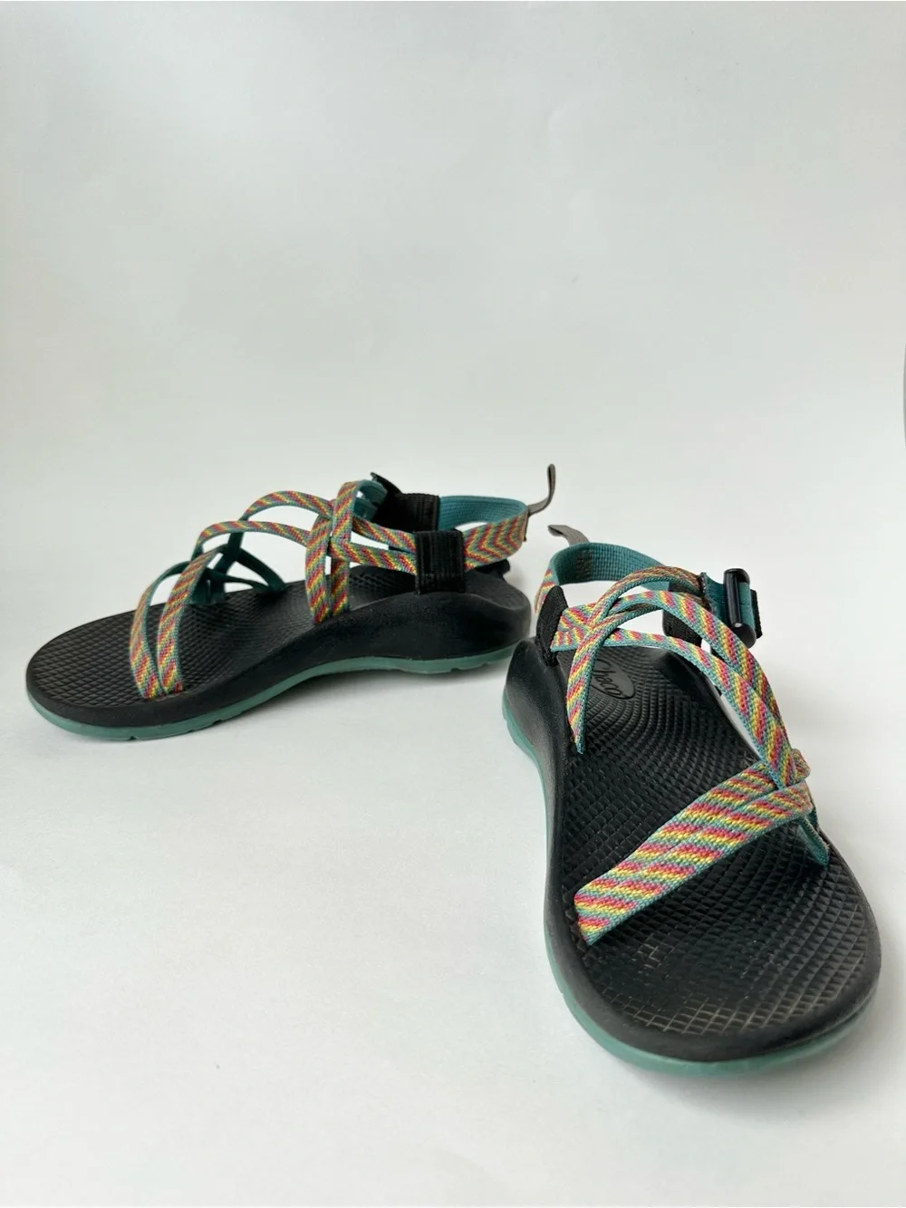 Chaco Girls ZX2 Yampa Fiesta Rainbow Sports Sandals